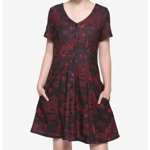 Disney Mulan Button-Front Dress